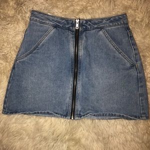 Kendall + Kylie Denim Skirt